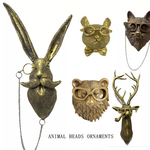 Animal head wall mounted - animal,