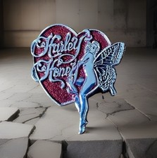 Vintage Harley HOG Lady Biker