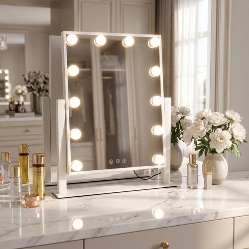 Rotatable hollywood vanity - hollywood,