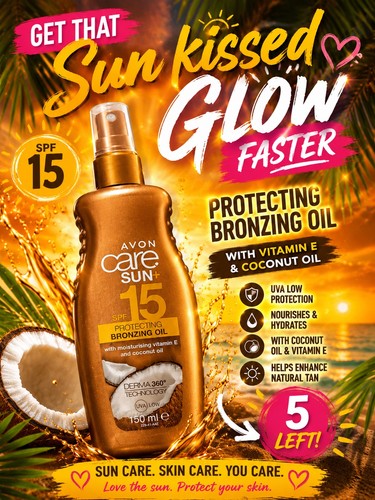 Avon care bronzing sun - avon,