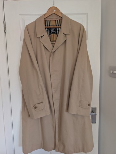 Burberry mens trench over - over, coat