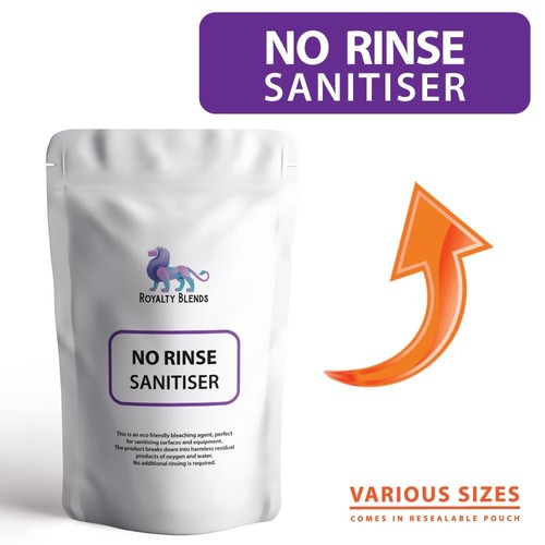 Rinse sanitiser for - no,
