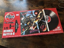 Rare Airfix Heinkel HE-111 ‘MotorHead 40th Anniversary’ 1/72nd  *1st Edition*