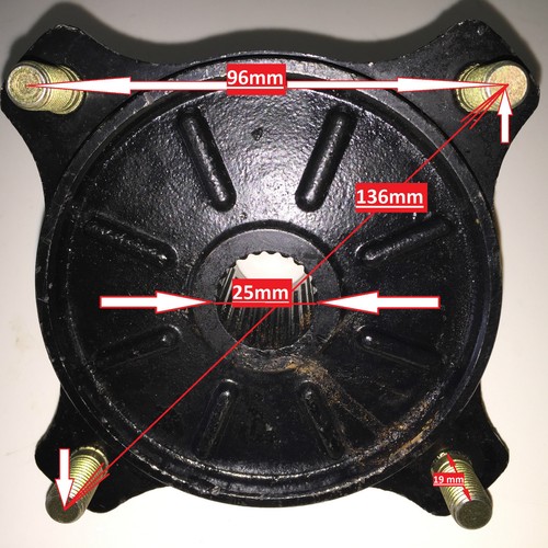 Buggy rear wheel mounting - wheel,