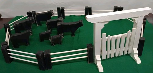 Piece handmade wood - wood, corral