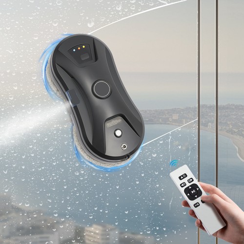 Smart window cleaning - window, robot