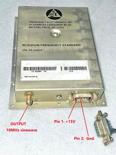 Used 5680a rubidium - used,