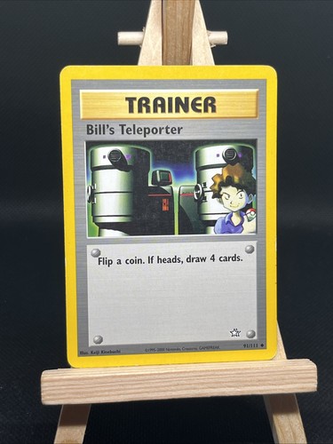 Pokémon tcg bill teleporter - pokémon,