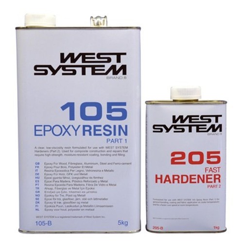 West system 6kg pack 105 - west, b-pack