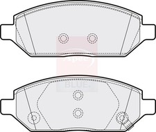 Brake Pads Set fits VAUXHALL