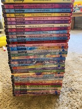 34 Original Goosebumps Books Bundle  R L Stone 90s Nostalgia Collectible Rare