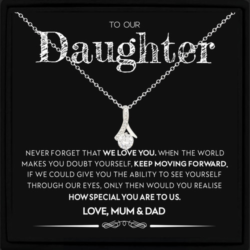 Our daughter necklace - to,