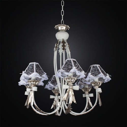 Chandelier shabby chic wrought - chic,