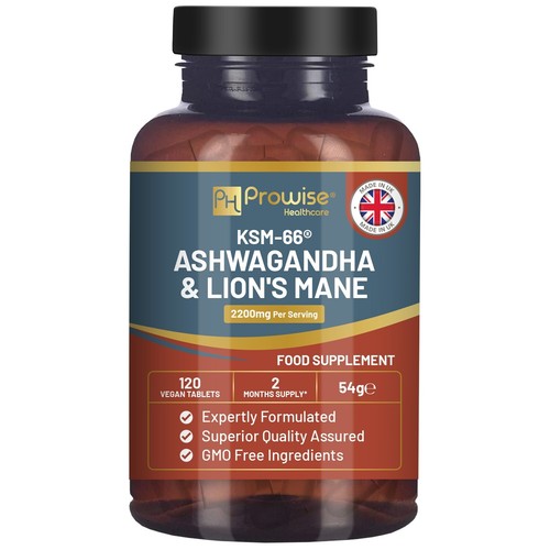 Ksm ashwagandha and lions - ashwagandha,
