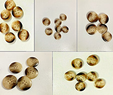 Aran Buttons Sizes 12mm-22mm