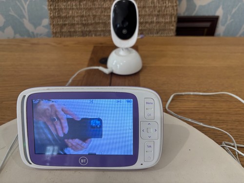 6000 video baby monitor 5 - bt,