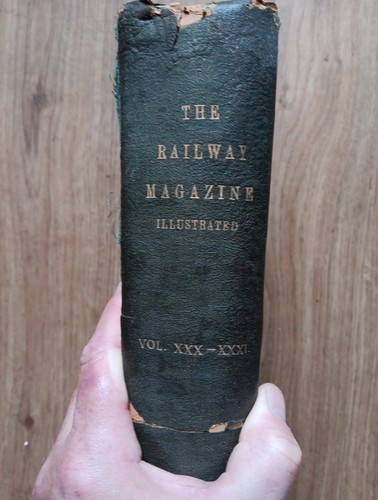 1912 railway magazine - railway,