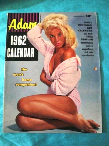 Vintage adam 1962 calendar - vintage,