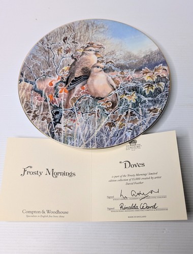 Coalport doves frosty - doves,