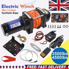 Electric Winch 12V Synthetic