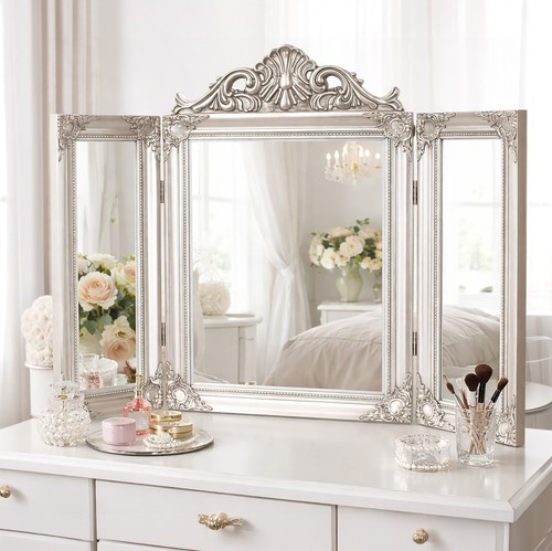 Large dressing table - table, mirror