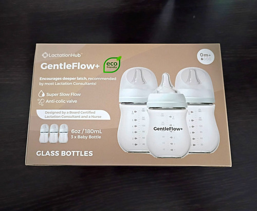 Lactationhub gentleflow glass - gentleflow+,