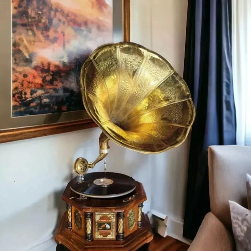 Hmv antique gramophone - hmv,