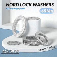Nordlock Lock Washers Washers 65Mn Slat M3 M4 M5 M6-M56