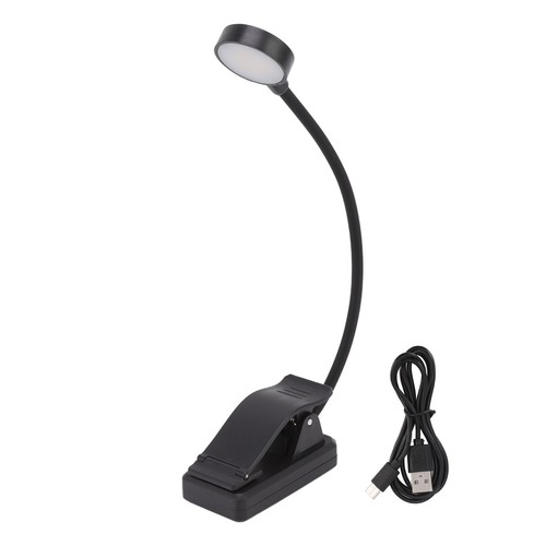 Usb rechargeable led clip lamp - usb,