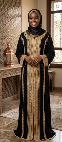 Abaya maxi dress - abaya,