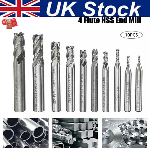 10x tungsten carbide flutes - 10x, 4
