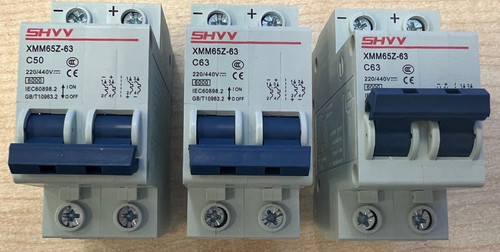 Circuit breaker solar - dc, fuse