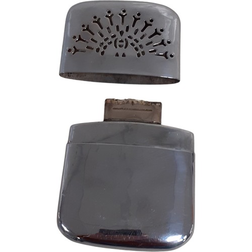 Silver metal catalytic hand - silver,