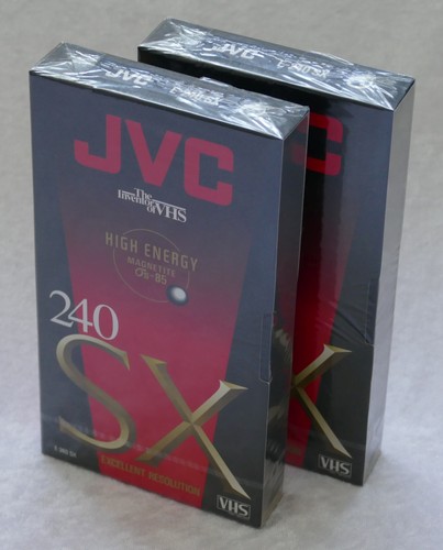 Jvc 240 minute blank - x,