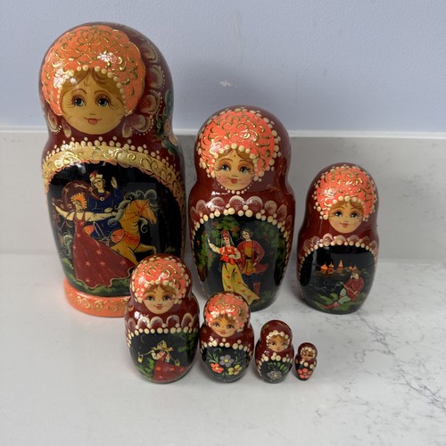 Vintage russian nesting dolls - nesting,