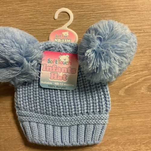 Baby blue ribbed knitted - baby,