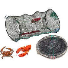 CRAB TRAP NET FOR CRAB PRAWN SHRIMP CRAYFISH LOBSTER EEL LIVE BAIT FISHING POT