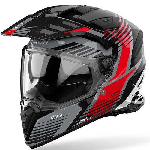 Airoh bandit spicy gloss - airoh, red