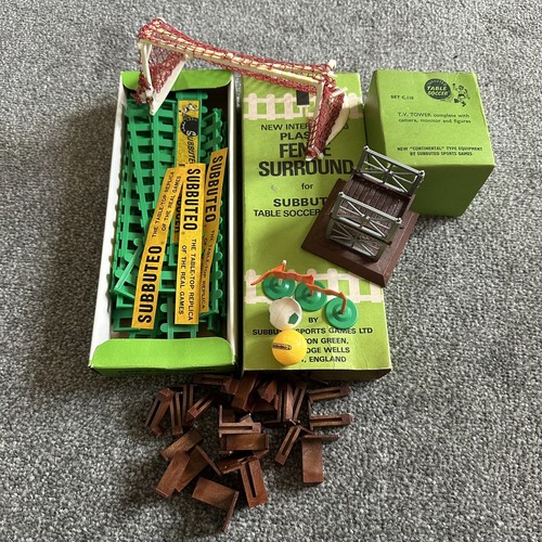 Joblot vintage subbuteo - of,