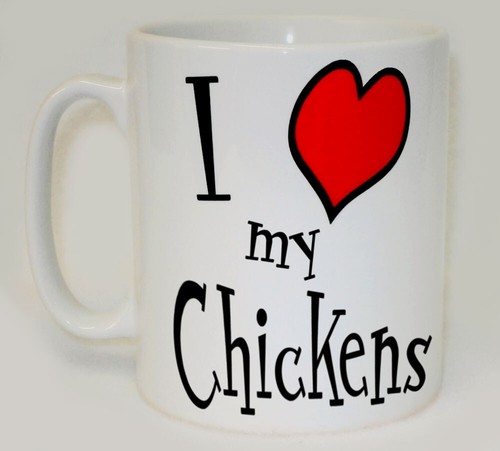 Heart chickens mug can - i,
