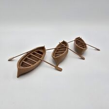 1/50 Scale Rowing Boat With Keel And Oars