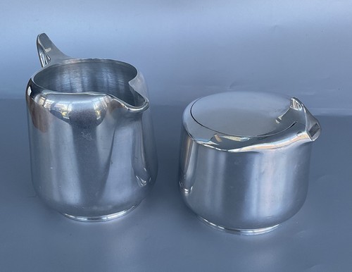 Vintage picquot ware sugar - vintage,