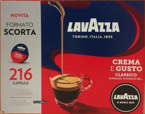 216 capsules lavazza modo - capsules,