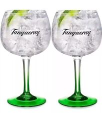2 Tanqueray Glasses New