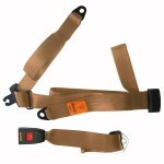 NEW Securon Seat Belt 200 Beige Lap & Diagonal Belt x1
