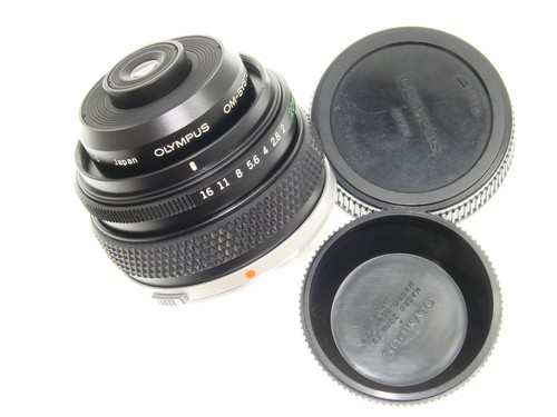 Olympus 20mm auto - f/2, auto-macro