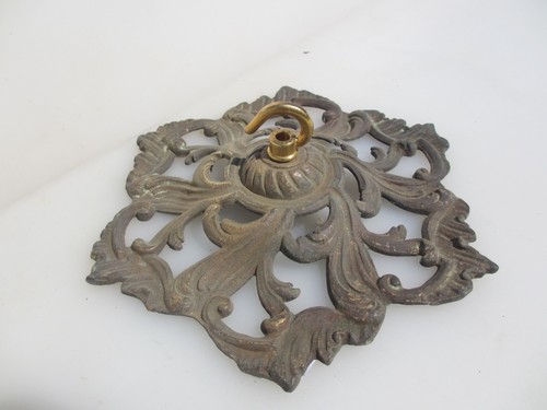 Antique brass ceiling light - antique,