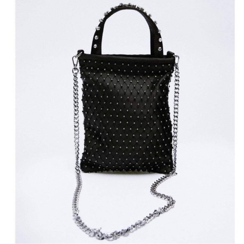 Zara new black crystal - zara,
