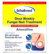 Schollmed Once Weekly Fungal Nail Treatment Clinically Proven With Amorolfine