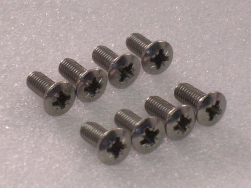 Stainless steel pozi cam - 8x,